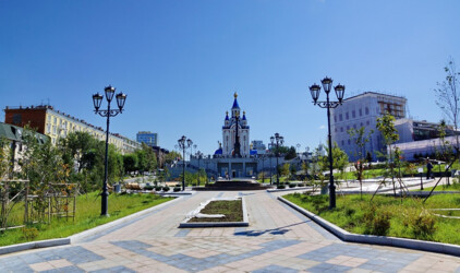В Хабаровске в 2021 году обустроят ещё 5 скверов